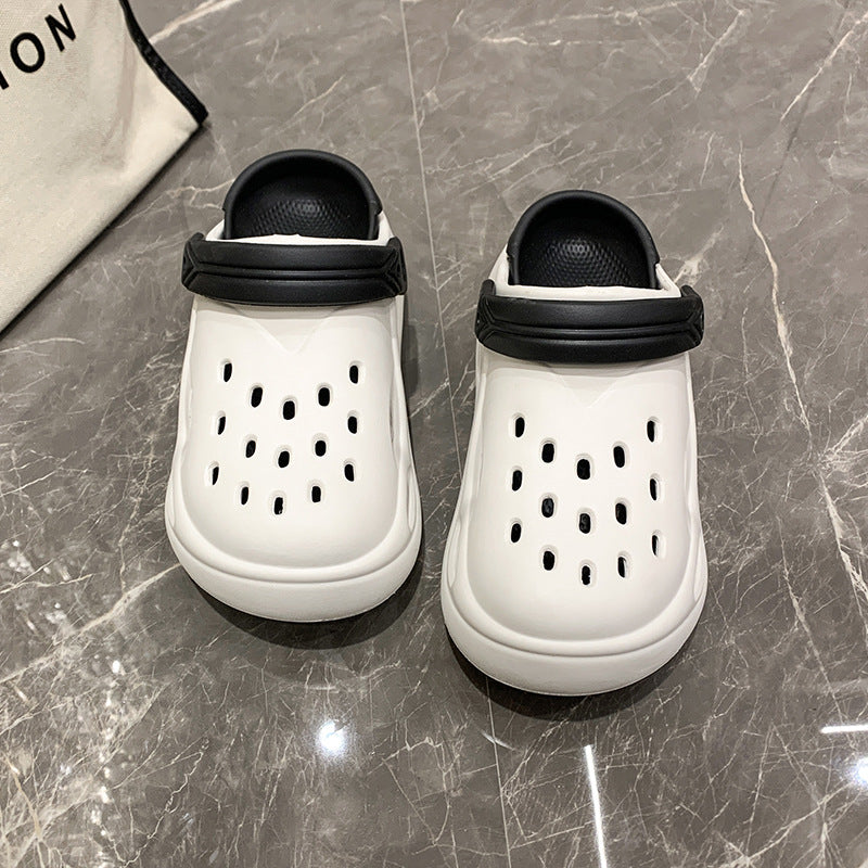 Damen Luftige Clogs mit verstellbarem Riemen EB