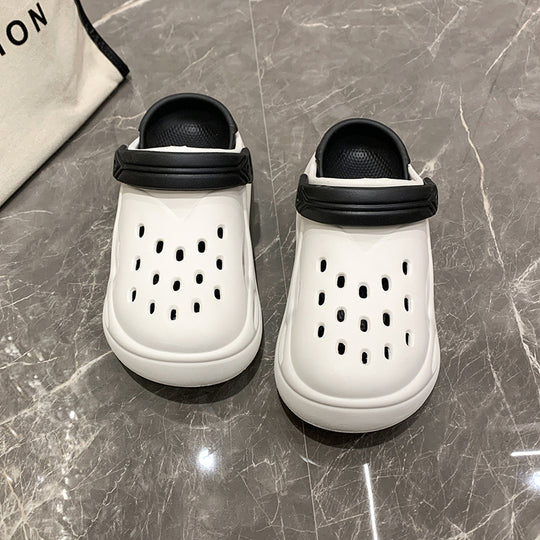Damen Luftige Clogs mit verstellbarem Riemen EB