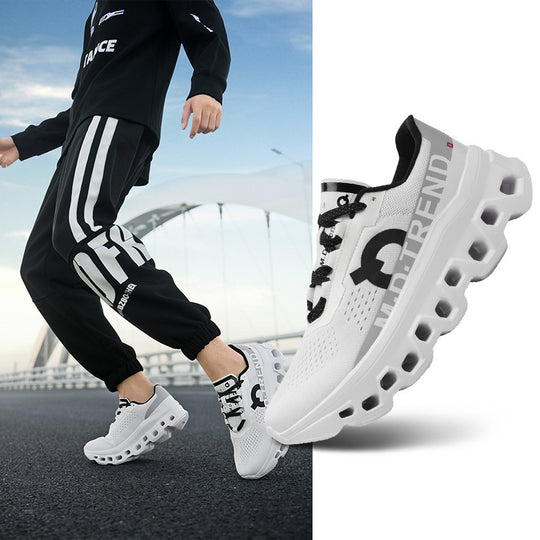 Unisex komfortable Performance-Laufschuhe mit extrahoher Dämpfung und belüftetem Mesh-Obermaterial EB