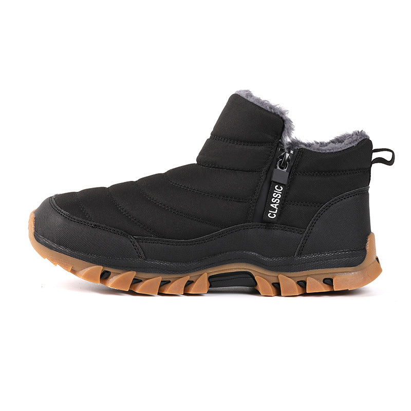 Damen Winterstiefel mit kuscheligem Futter und rutschfester Profilsohle EB