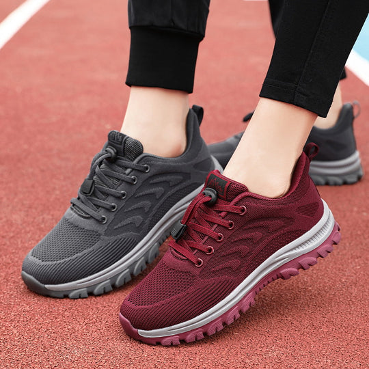 Damen Sportliche Lauf-Sneaker mit innovativem Schnellschnürsystem EB