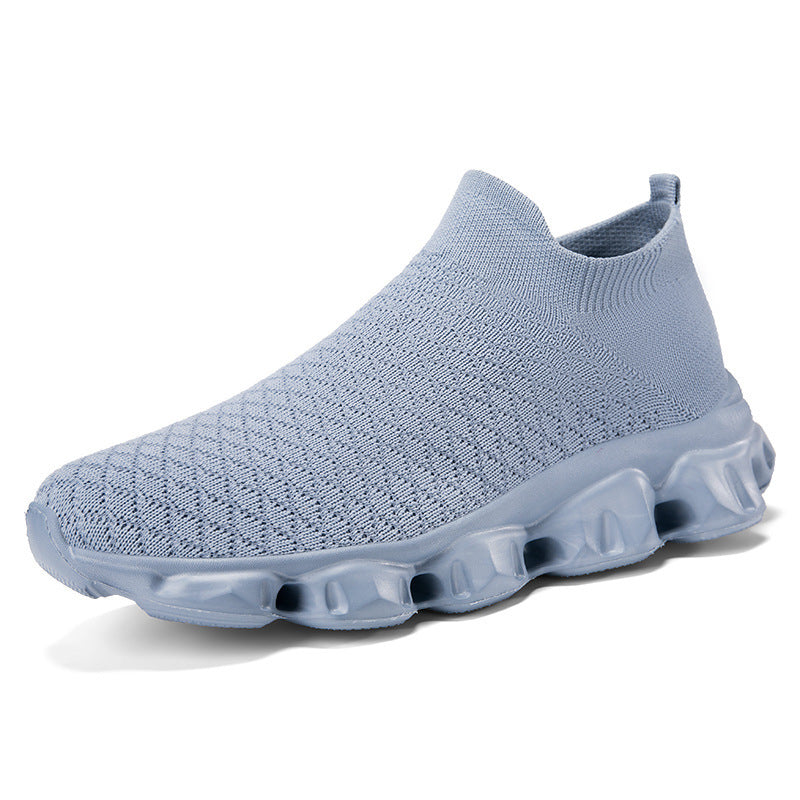 Damen High-Top Strick-Sneaker mit luftiger Sohle EB