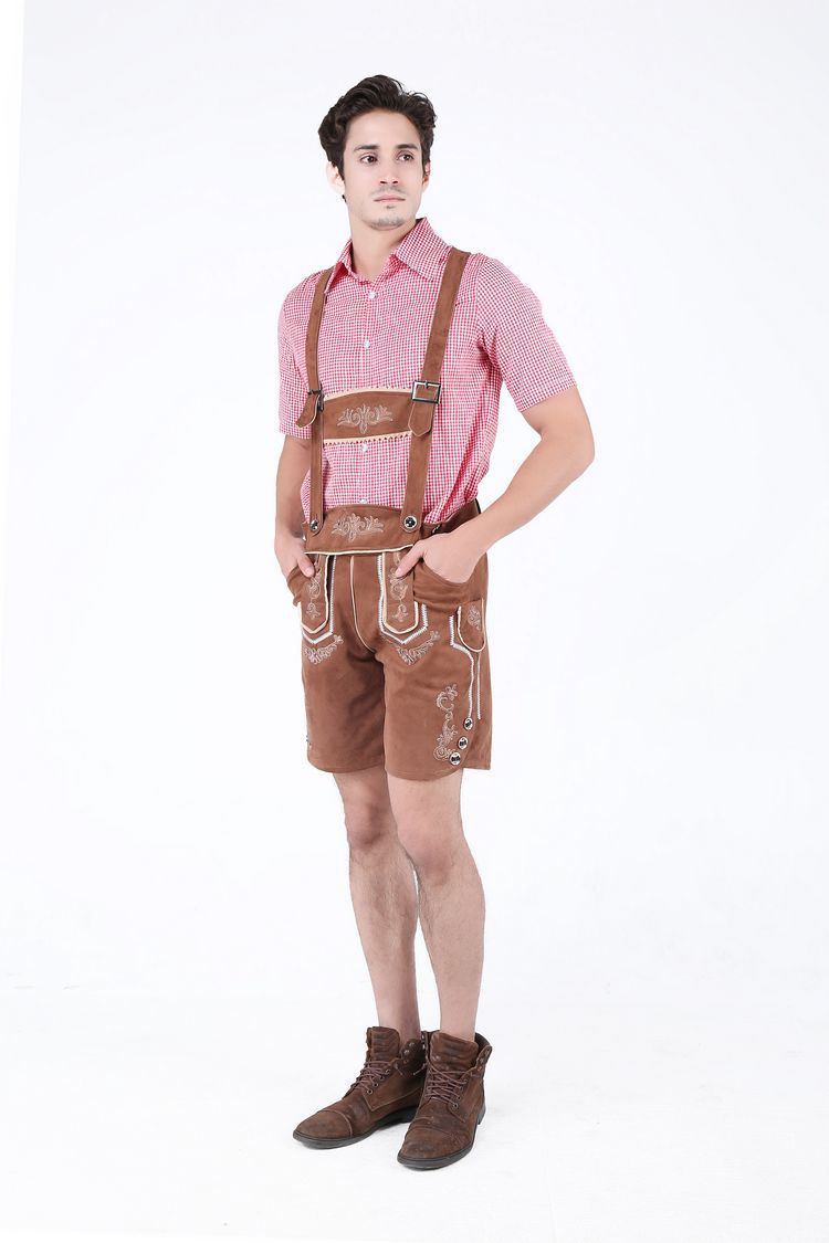 Herren Trachtenkurzanzug mit aufwendiger Stickerei EB
