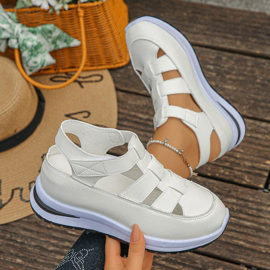 Damen bequeme Sport-Sandalen mit elastischen Riemen EB