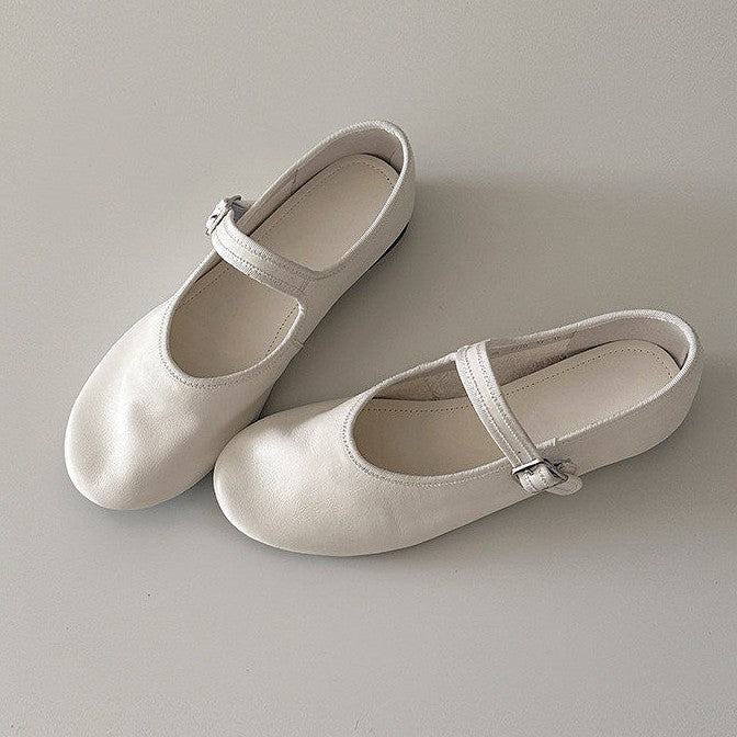 Damen Ballerinas mit verstellbarem Riemchen EB