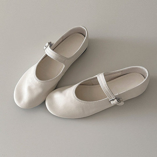 Damen Ballerinas mit verstellbarem Riemchen EB