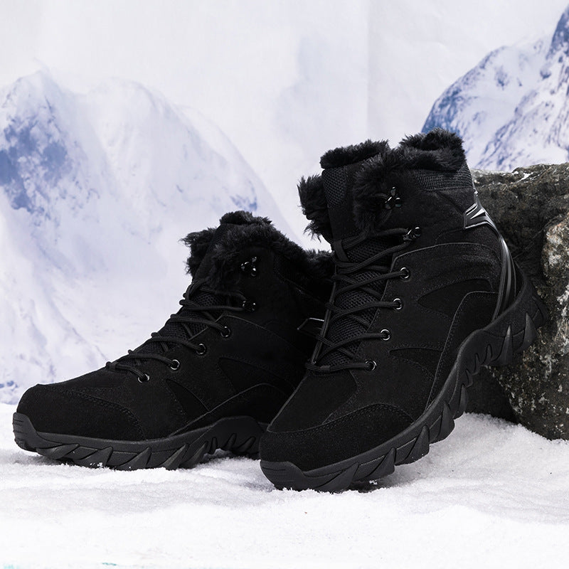Damen Winterstiefel mit isolierter Fütterung und rutschfester Laufsohle EB