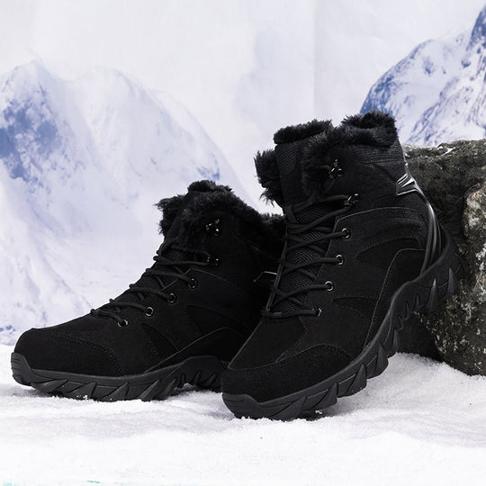Damen Winterstiefel mit isolierter Fütterung und rutschfester Laufsohle EB