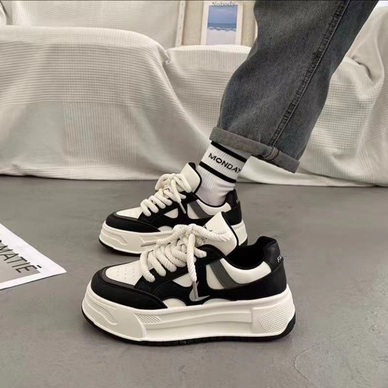 Damen Sportliche Plateau-Sneaker EB