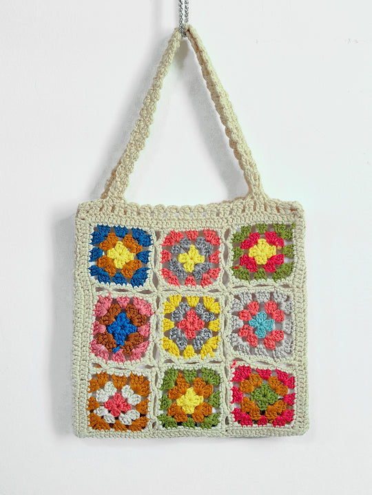 Damen Handgefertigte Häkel-Tasche EB