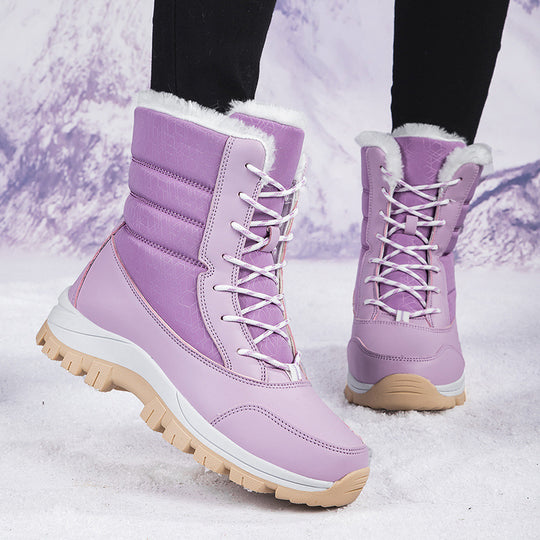 Damen Winterstiefel mit wärmendem Innenfutter und rutschfester Sohle EB