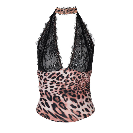 Damen Spitzen Top EB
