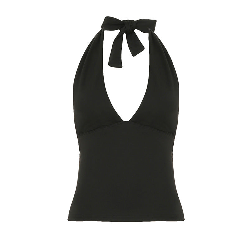 Damen Haltertop mit verspieltem Punkte-Design EB