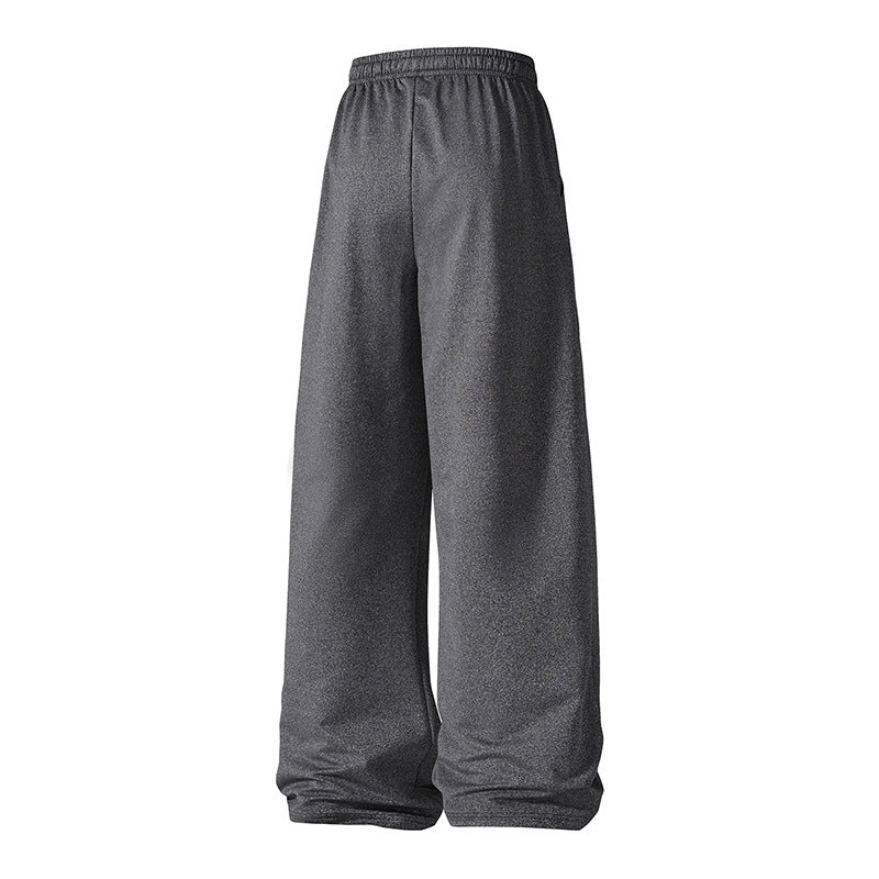 Damen ultraweite Palazzo-Sweathose mit elastischem Komfortbund und Kordelzug EB