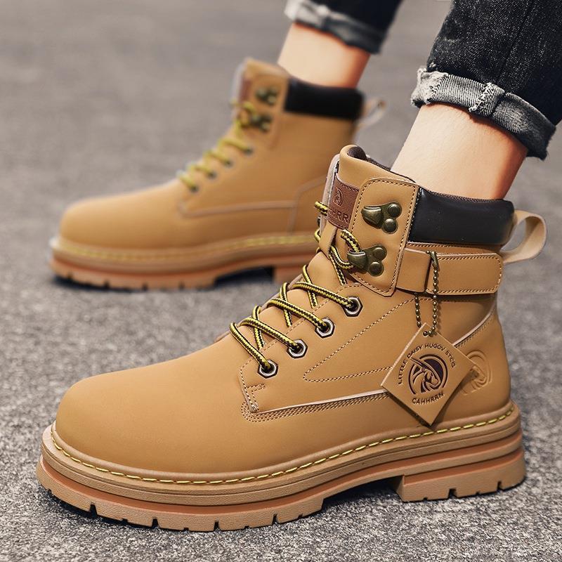 Damen robuste Stiefel mit modischen Details und rutschfester Sohle EB
