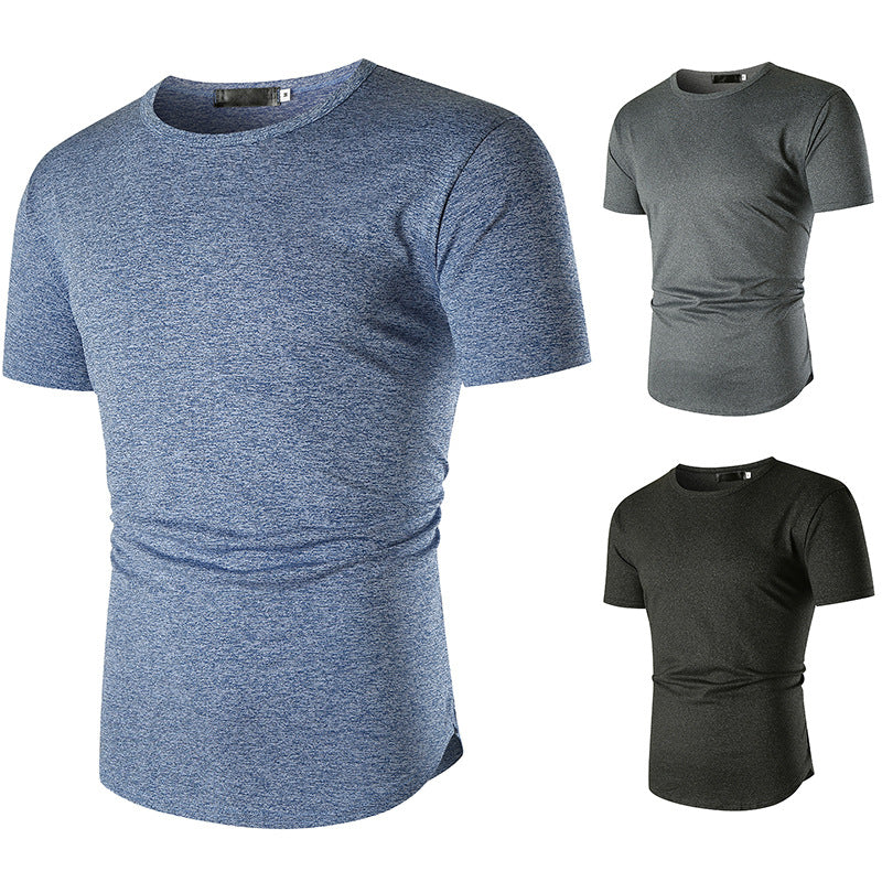 Herren sportliches T-Shirt mit atmungsaktiver Funktionsfaser und bequemer Passform EB