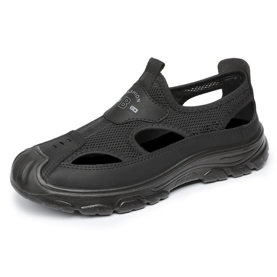 Damen Sportliche Outdoor-Sandalen mit atmungsaktivem Mesh-Obermaterial und rutschfester Sohle EB