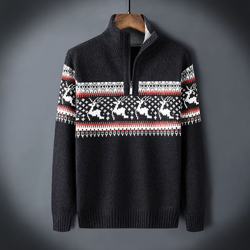 EB | In Strick Halb-Zip Munro