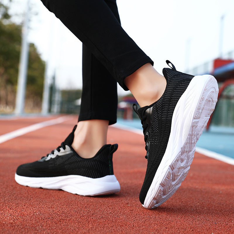 Damen Sportliche Freizeitschuhe mit atmungsaktiver Oberflächenstruktur und weicher Dämpfung EB