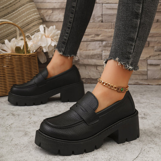 Damen Plateauslipper mit rutschfester Profilsohle und modischem Design EB