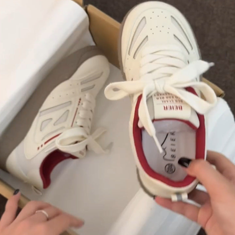 Damen Sportliche Lauf-Sneaker mit atmungsaktiver Mesh-Oberfläche und dämpfendem Sohlenprofil EB