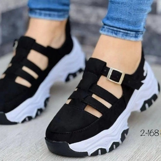 Damen Sportsandalen mit verstellbaren Riemen und komfortablem Fußbett EB
