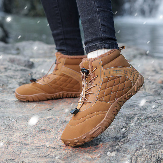 Damen Bequeme Winterstiefel mit isolierendem Innenfutter und wasserdichtem Obermaterial EB
