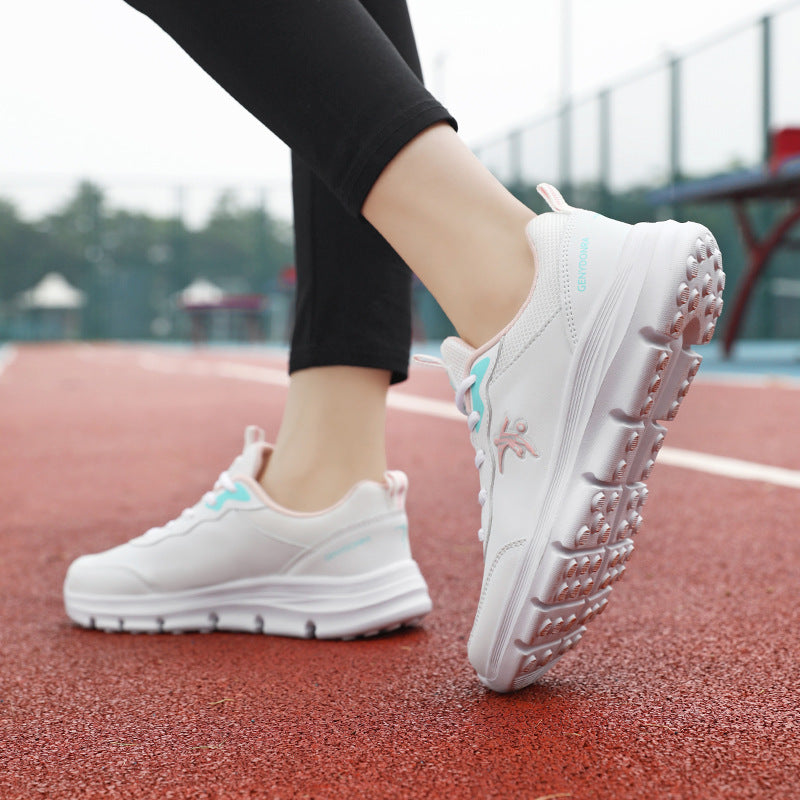 Damen Sportliche Lauf-Sneaker mit atmungsaktiver Struktur und dämpfendem Fußbett EB