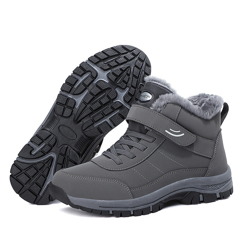 Damen isolierte Winterstiefel mit rutschfester Sohle und weichem Innenfutter EB