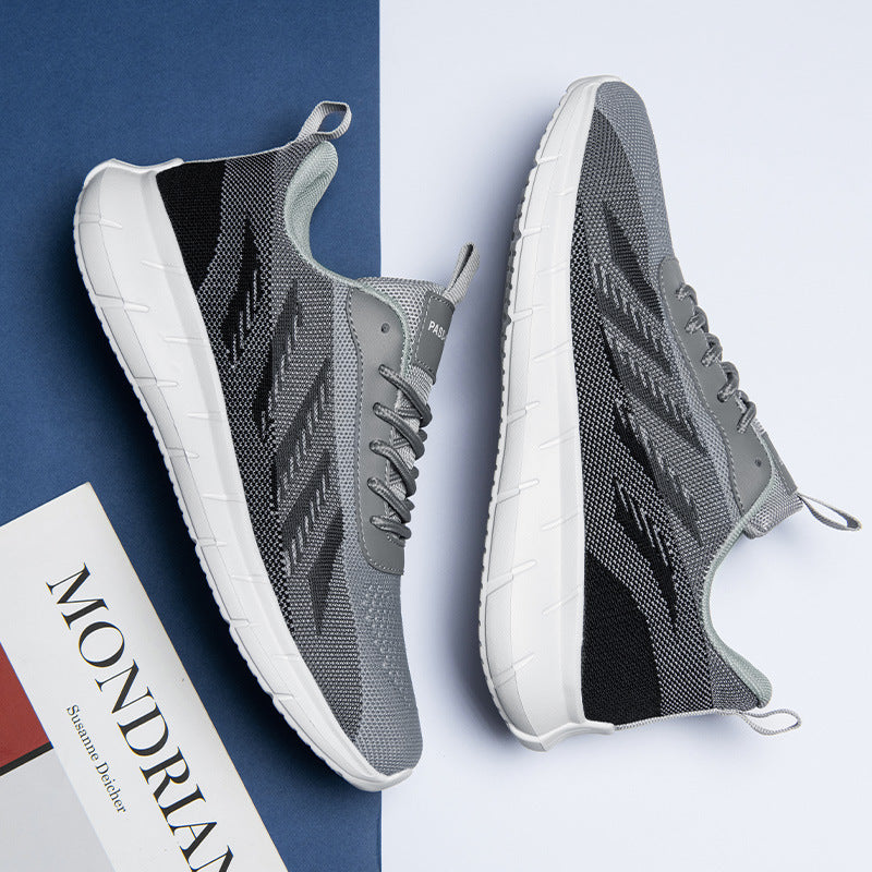 Damen Lauf-Sneaker mit atmungsaktiver Mesh-Oberfläche und dämpfender Sohle EB