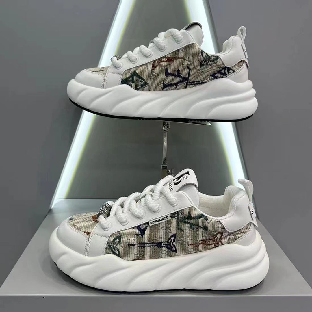 Damen Sneakers mit trendiger Profilsohle und sportlichem Design EB