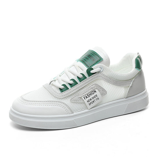 Damen Sportliche Sneakers mit atmungsaktivem Mesh-Obermaterial EB