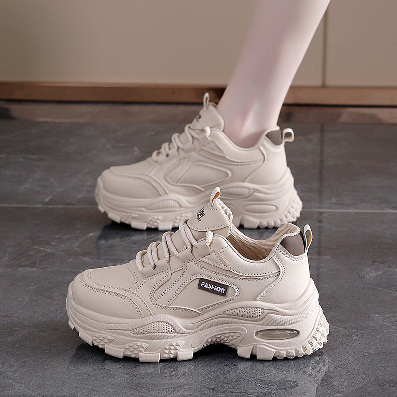 Damen Chunky Sneakers mit robuster Profilsohle und atmungsaktivem Obermaterial EB