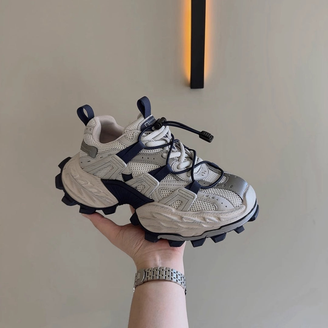 Damen Sportliche High-Performance Sneakers mit atmungsaktivem Mesh-Obermaterial und rutschfester Sohle EB