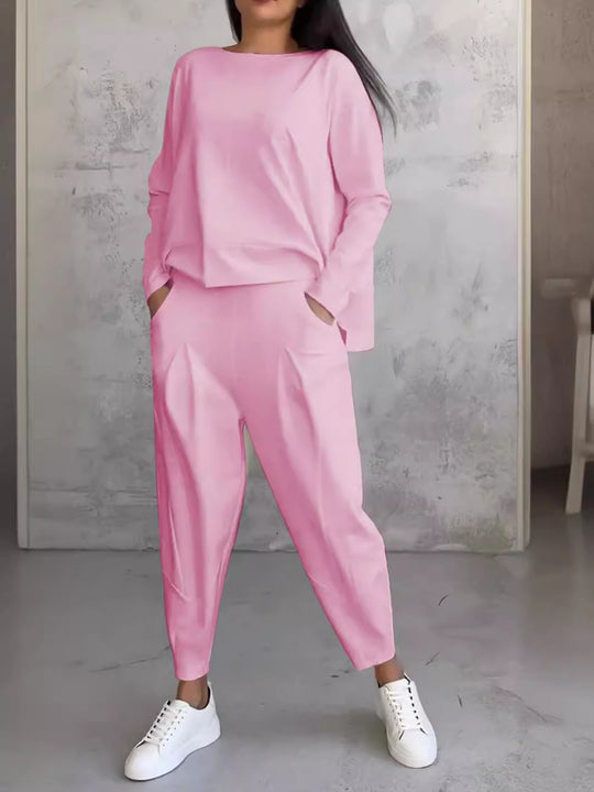 Damen Set aus weichem Jersey mit lässigem Schnitt EB