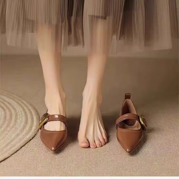 Damen elegante Ballerina-Pumps mit modischem Schleifenakzent und komfortabler Innensohle EB