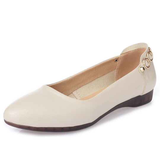 Damen Ballerinas mit modischem Schmuckdetail und komfortablem Fußbett EB