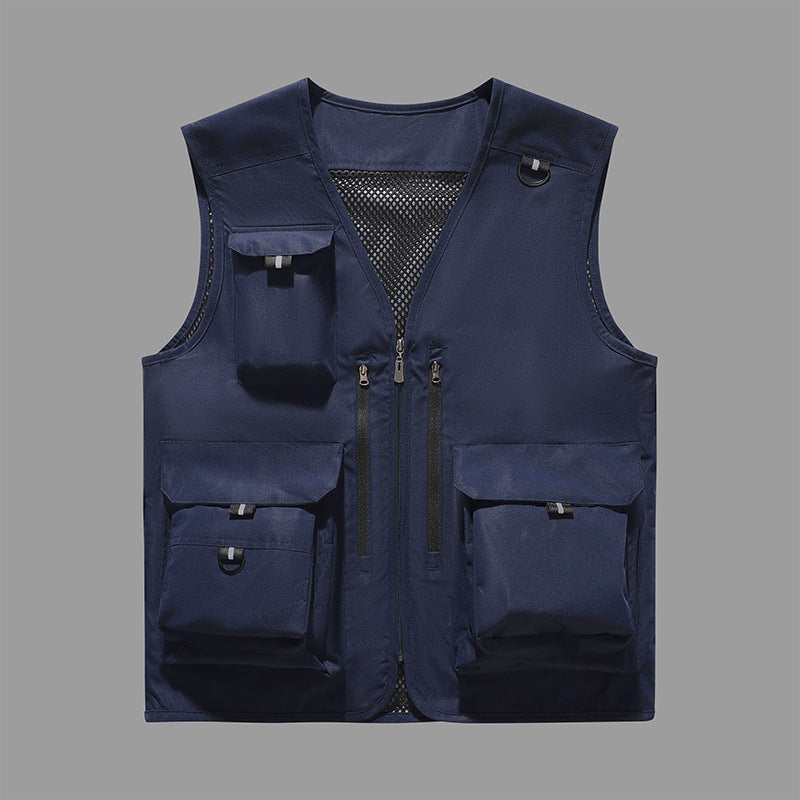 Unisex Praktische Outdoor-Weste mit mehreren Taschen R&B