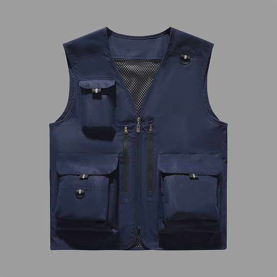 Unisex Praktische Outdoor-Weste mit mehreren Taschen R&B