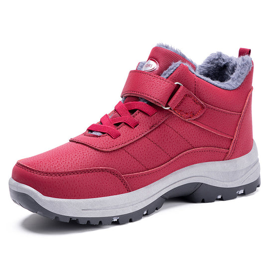 Damen Komfortable Winterstiefel mit isolierendem Fleece-Innenfutter EB