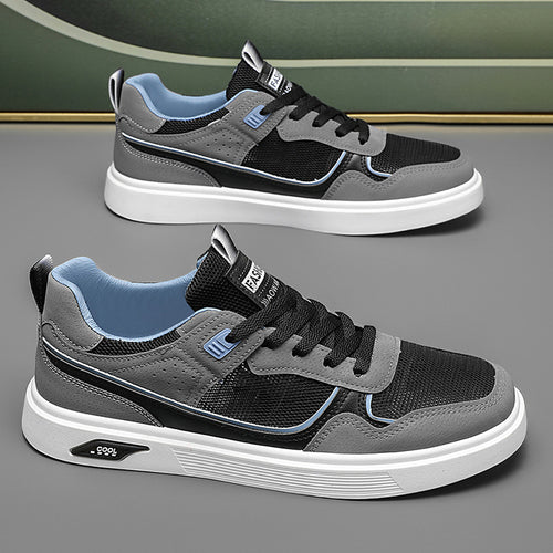 Damen sportliche Freizeitsneaker mit atmungsaktivem Mesh-Obermaterial und dämpfender Sohle EB