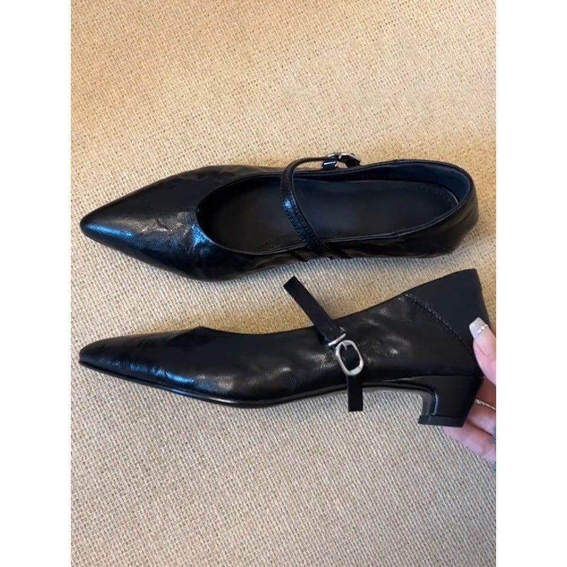 Damen Elegante und bequeme Pumps mit Riemchen EB