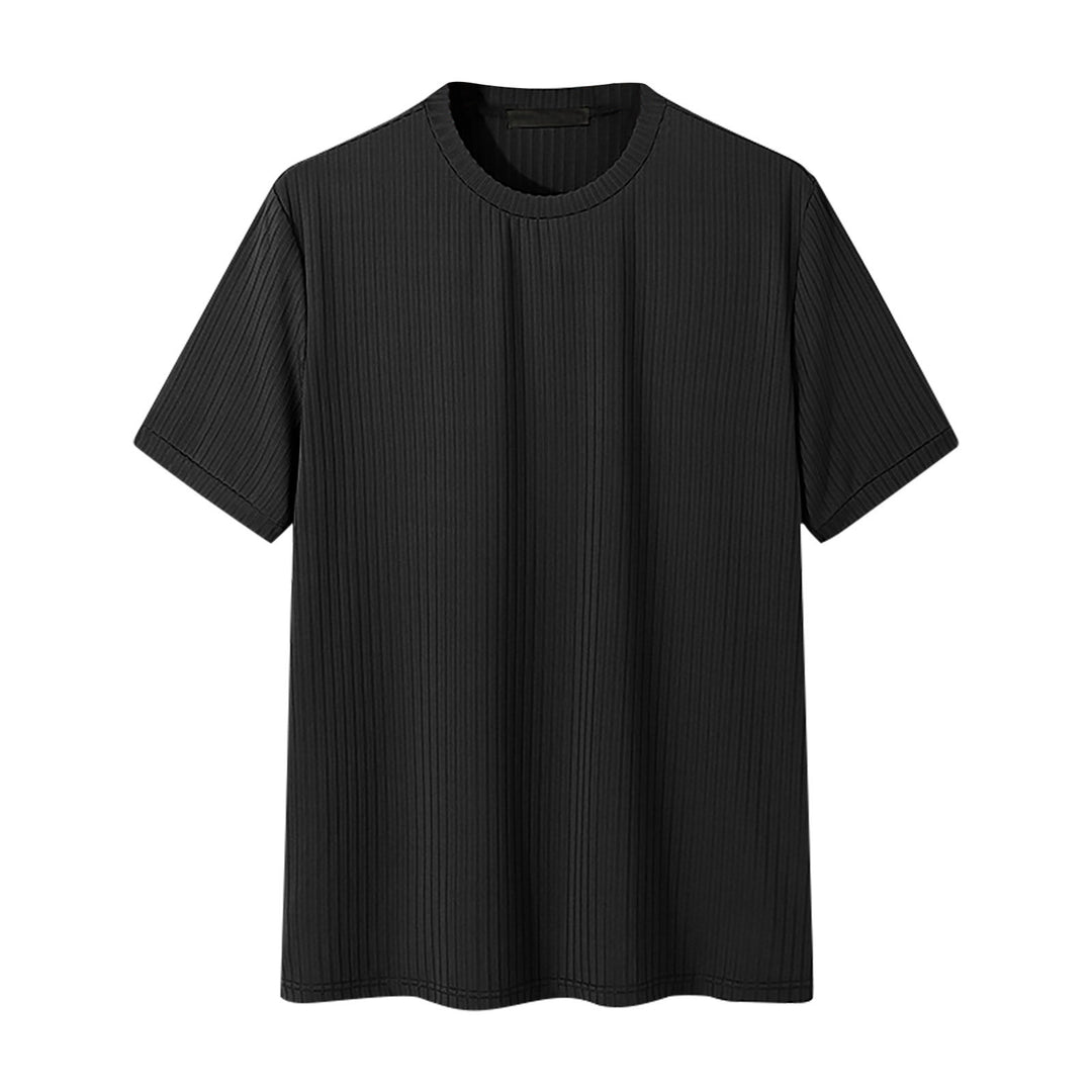 Unisex nan geripptes weit geschnittenes T-Shirt aus Baumwollmix EB