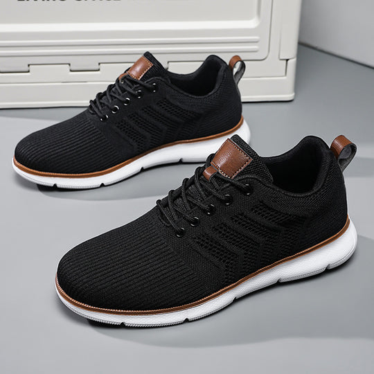 Damen Atmungsaktive und elastische Sneakers mit rutschfester Sohle EB