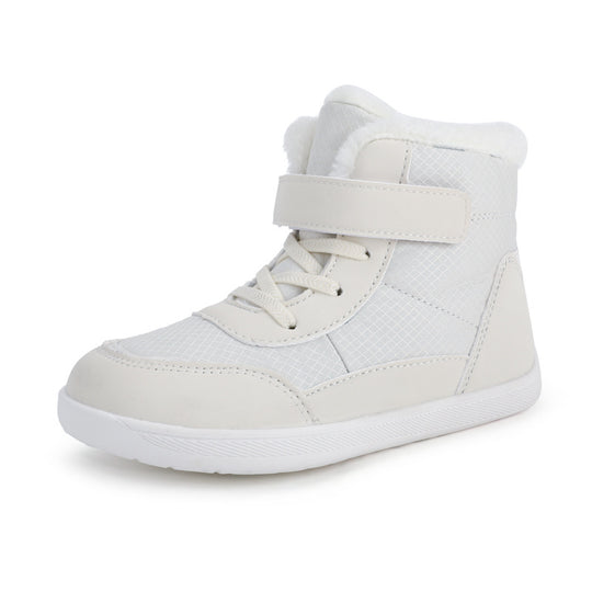 Damen gefütterte Winterstiefel mit praktischem Klettverschluss EB