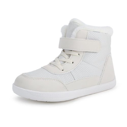 Damen gefütterte Winterstiefel mit praktischem Klettverschluss EB