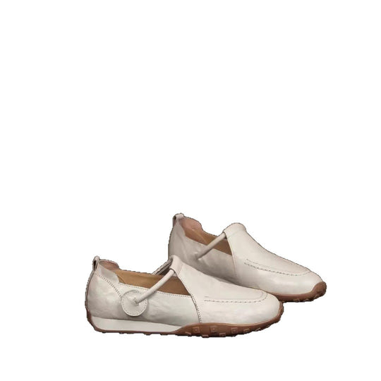 Damen Bequeme Slip-On Schuhe mit elastischem Riemen EB