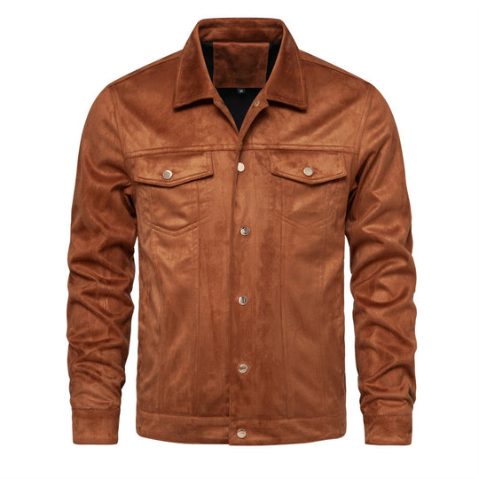 Herren jacke im Vintage-Stil mit praktischen Taschen EB