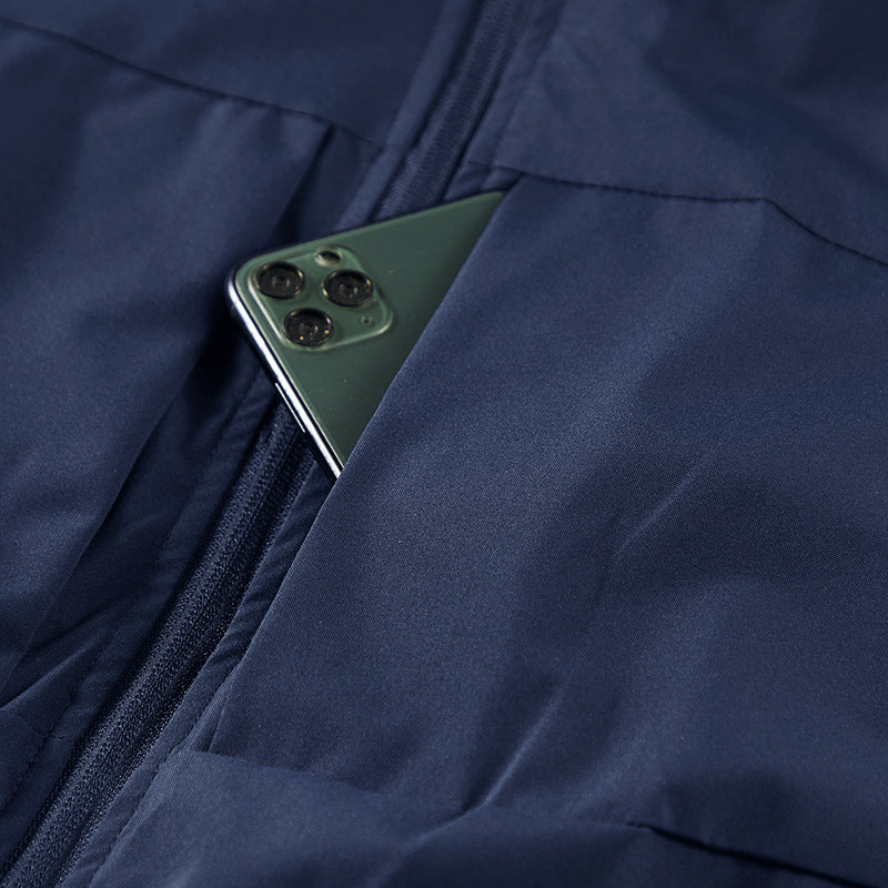 Herren Ultraleichte Utility-Outdoorweste aus Ripstop mit Mesh-Innenfutter und verdeckten Reißverschlusstaschen EB