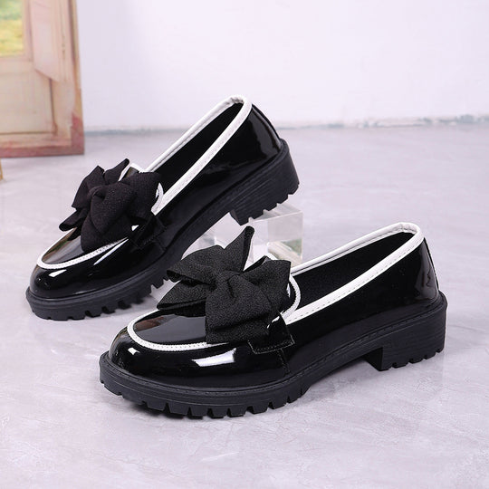 Damen Komfortable Slipper mit modischem Schleifen-Design EB